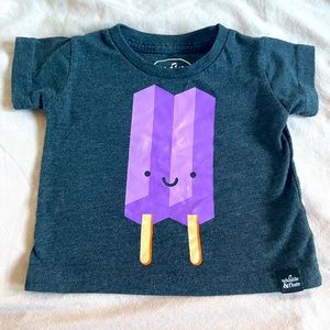 Whistle & Flute 6-12m tshirt popsicle